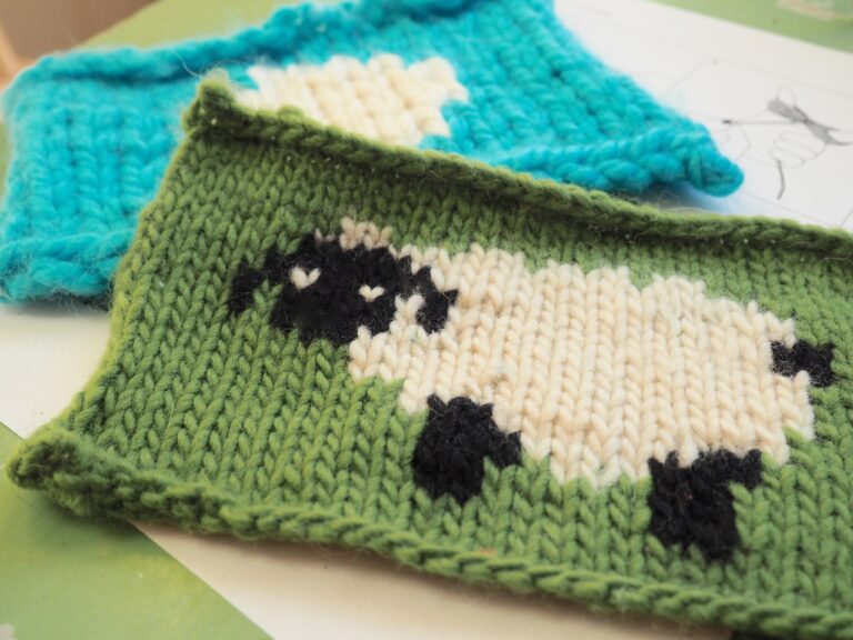 Picture-Perfect Intarsia: No Bobbins, No Stress!